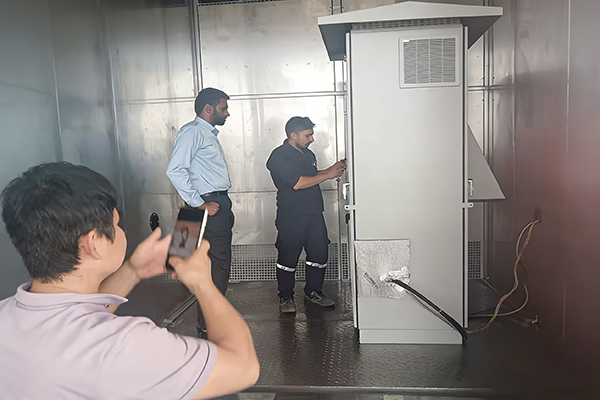 ZKSSUN Walk-In Environmental Chamber Improves TECS Oman Reliability Testing Efficiency by 40%